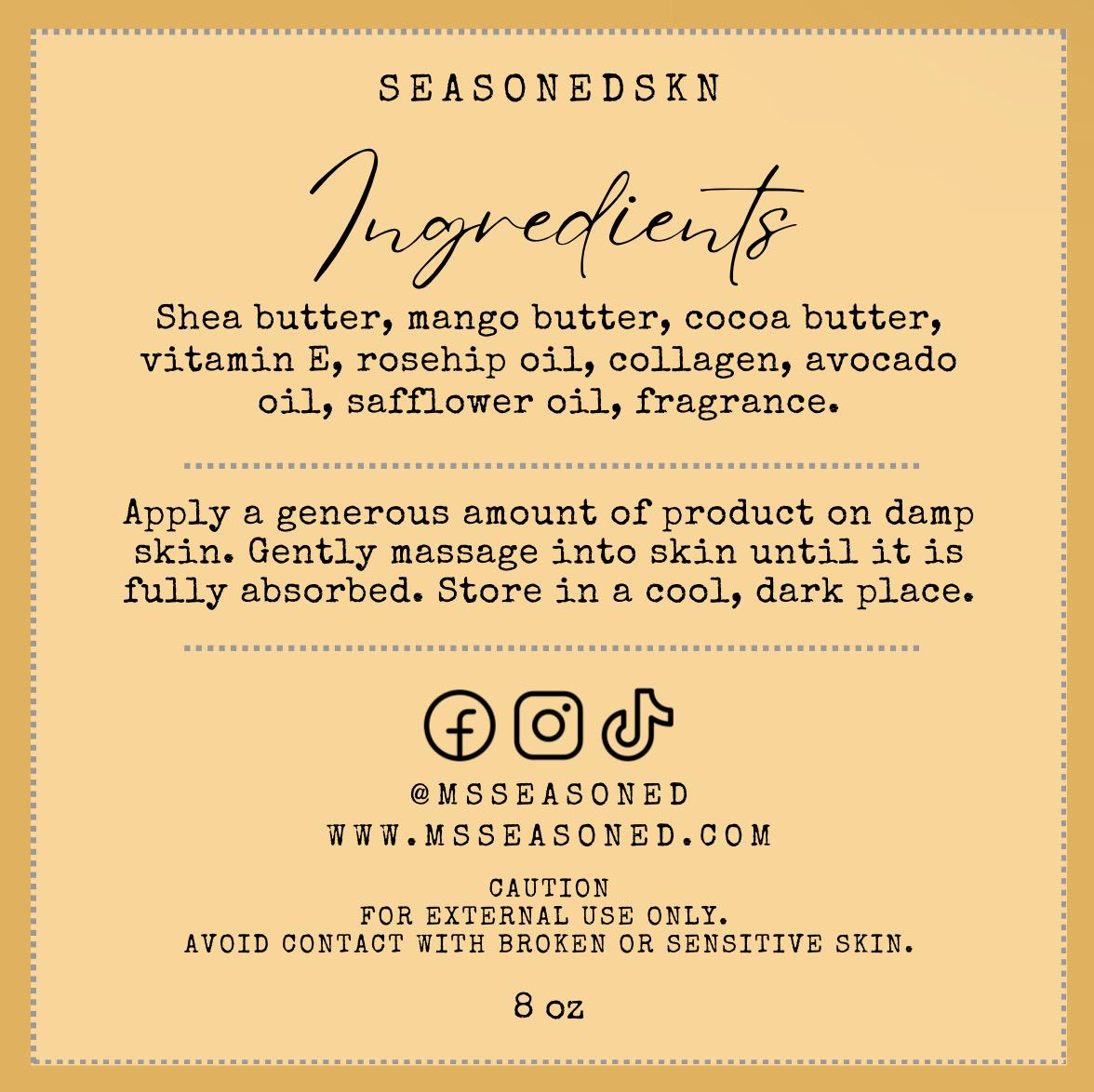 CUPCAKE: Whipped Body Butter Crème.