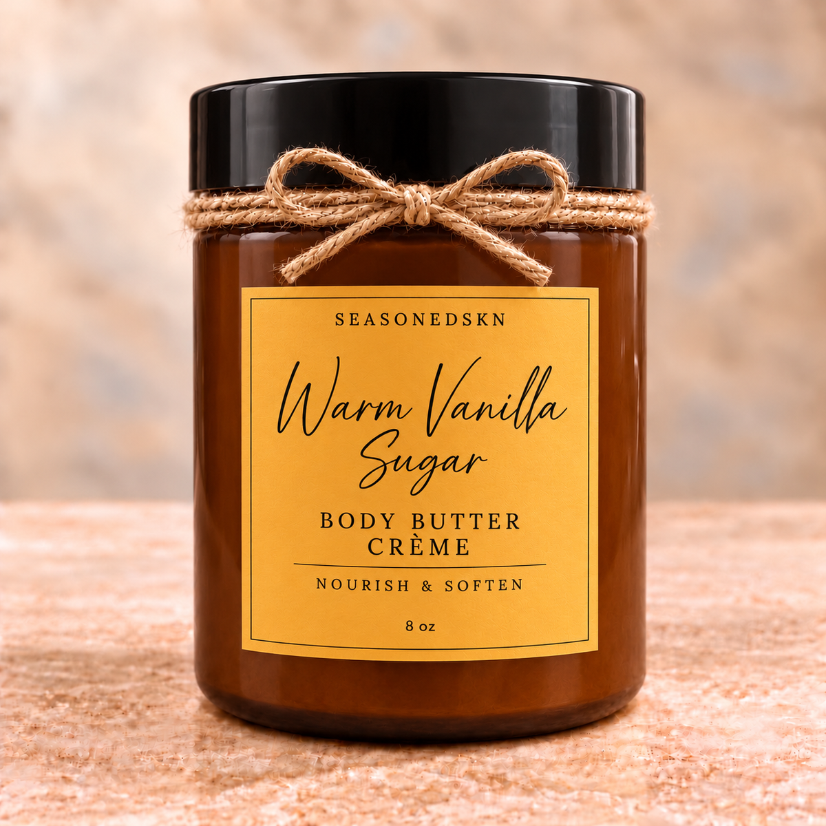 WARM VANILLA SUGAR: Whipped Body Butter Crème.