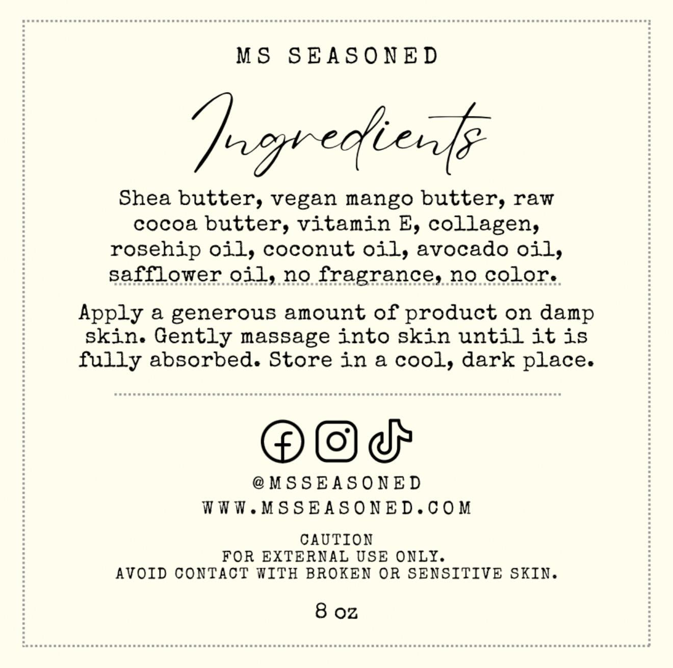 BABY GRACE: Whipped Body Butter