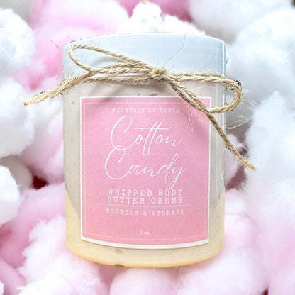 COTTON CANDY: Whipped Body Butter Crème.