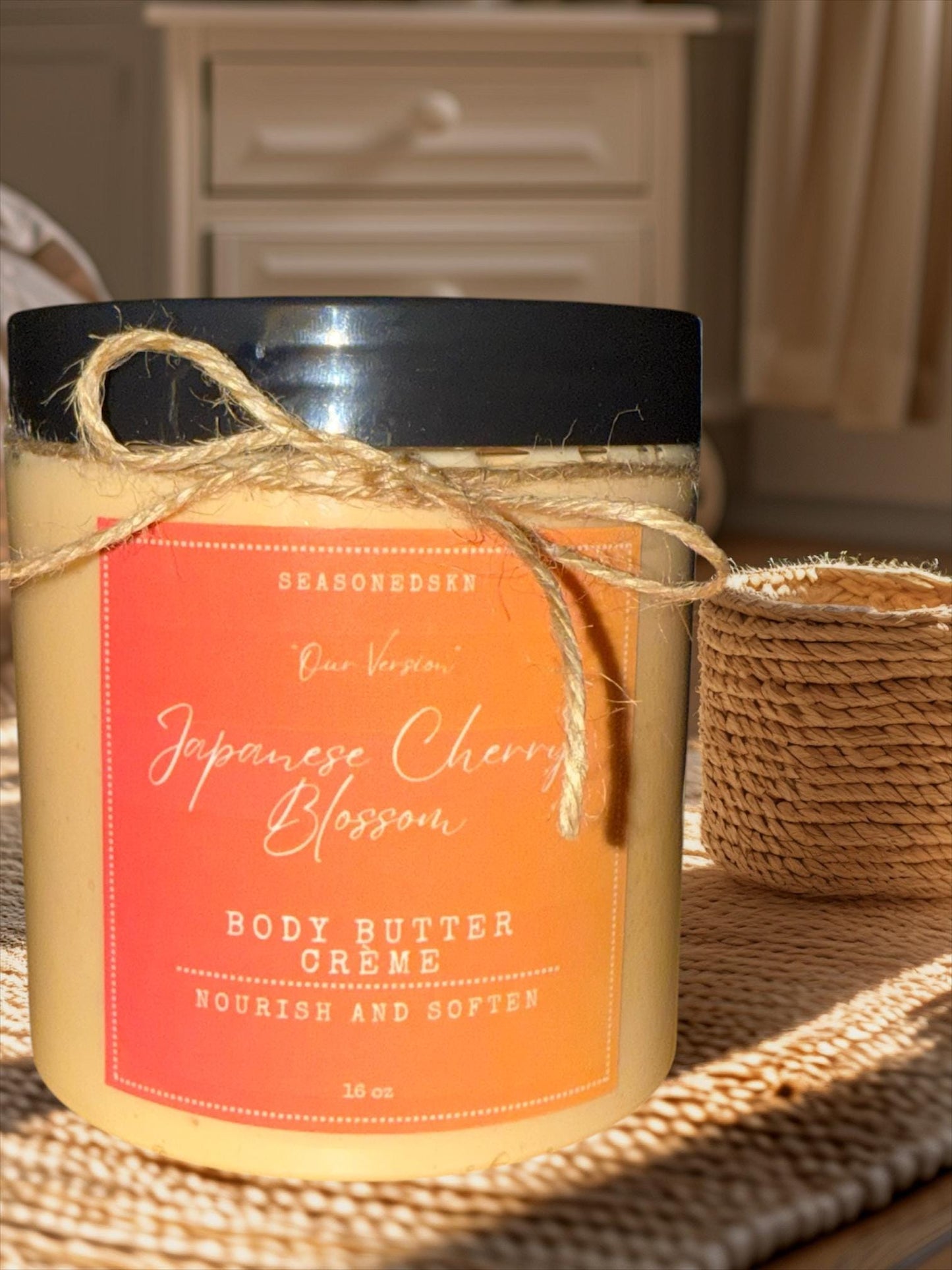 JAPANESE CHERRY BLOSSOM: Whipped Body Butter Crème.