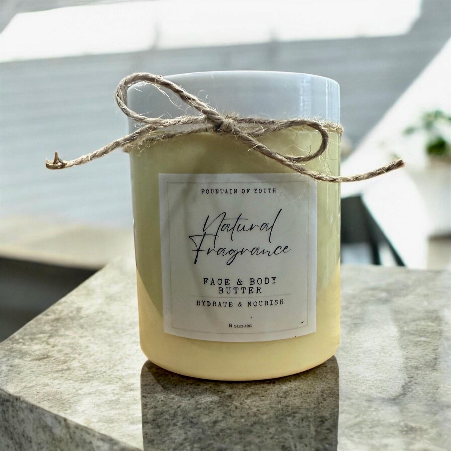 ALL NATURAL  Face & Body Butter (unscented dye-free).