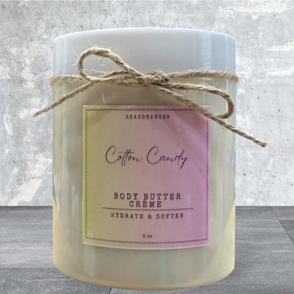 COTTON CANDY: Whipped Body Butter Crème.