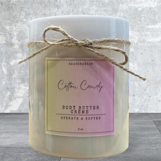 COTTON CANDY: Whipped Body Butter Crème.