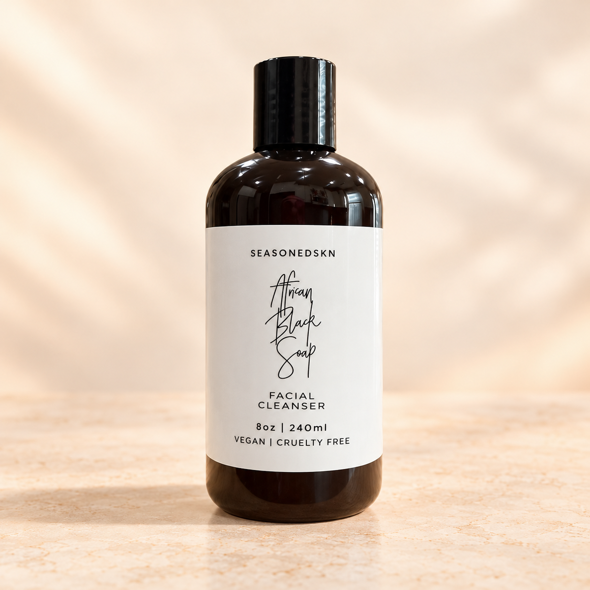 AFRICAN BLACK SOAP  Facial Cleanser