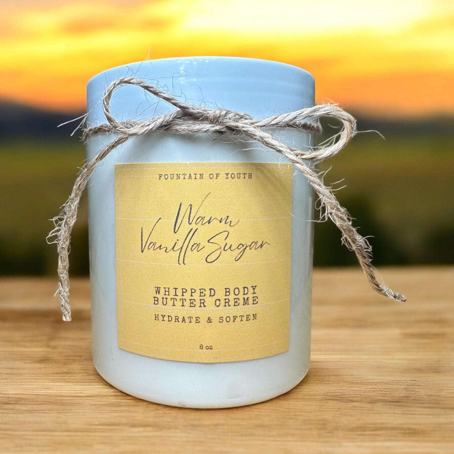 WARM VANILLA SUGAR: Whipped Body Butter Crème.