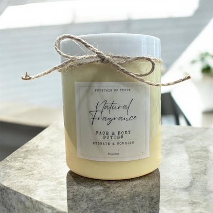 ALL NATURAL  Face & Body Butter (unscented dye-free).