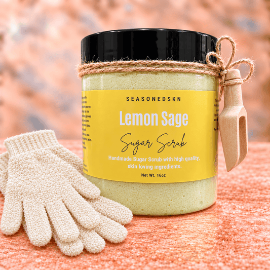 EXFOLIATING SUGAR SCRUB-Lemon Sage