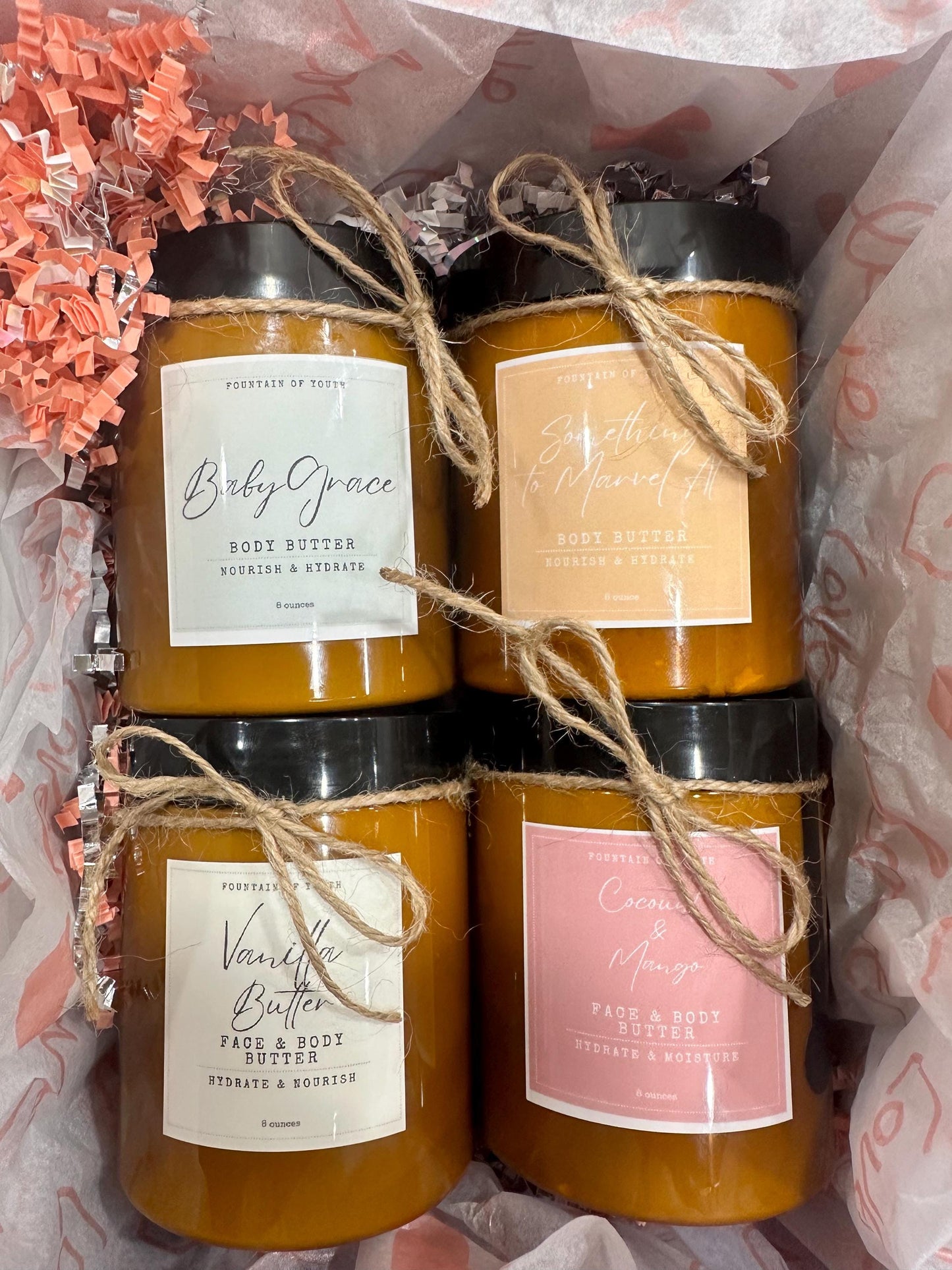 Whipped Body Butter Crème Gift Set: Mix & Match 4 Scents