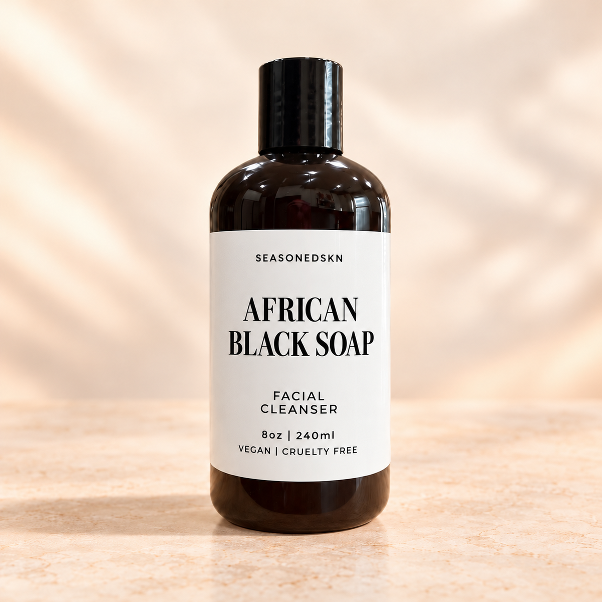 AFRICAN BLACK SOAP  Facial Cleanser