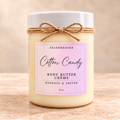 COTTON CANDY: Whipped Body Butter Crème.