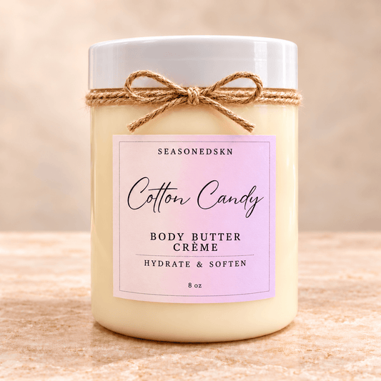 COTTON CANDY: Whipped Body Butter Crème.