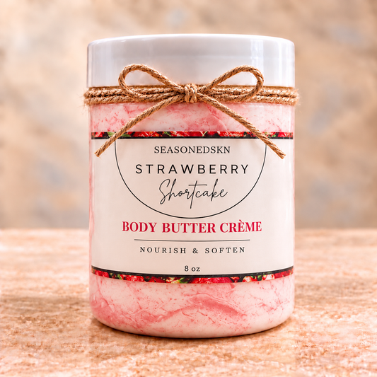 STRAWBERRY SHORTCAKE:  Whipped Body Butter