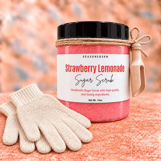 Exfoliating Sugar Scrub-STRAWBERRY LEMONADE