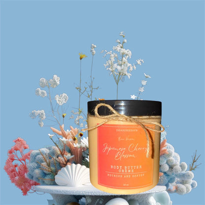 JAPANESE CHERRY BLOSSOM: Whipped Body Butter Crème.