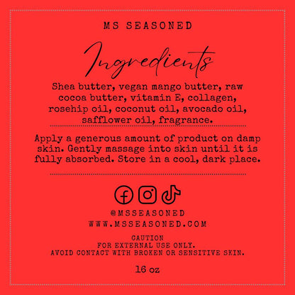 WATERMELON: Whipped Body Butter Crème.