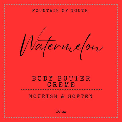 WATERMELON: Whipped Body Butter Crème.