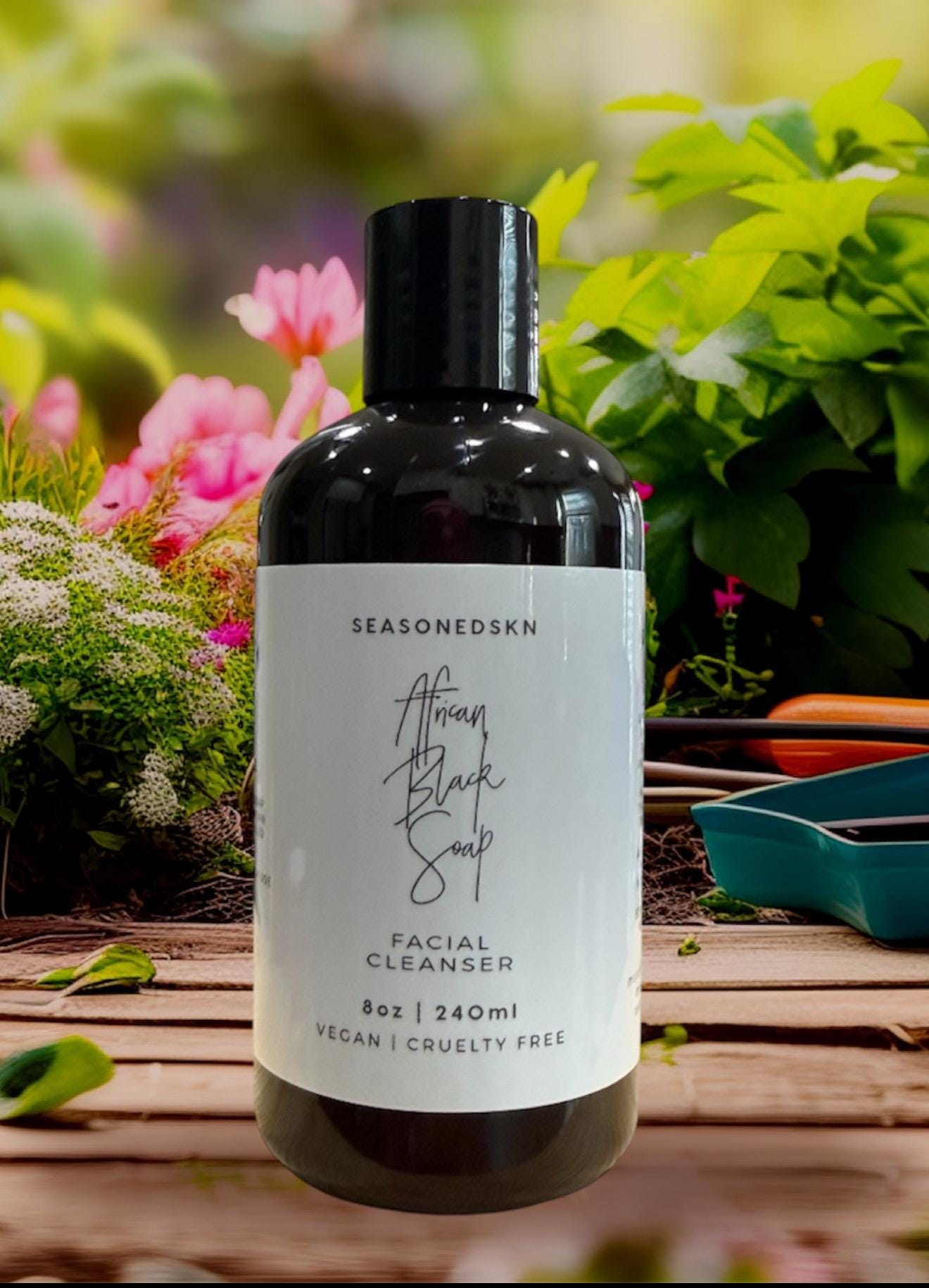 AFRICAN BLACK SOAP  Facial Cleanser