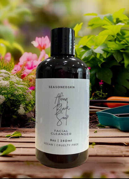 AFRICAN BLACK SOAP  Facial Cleanser