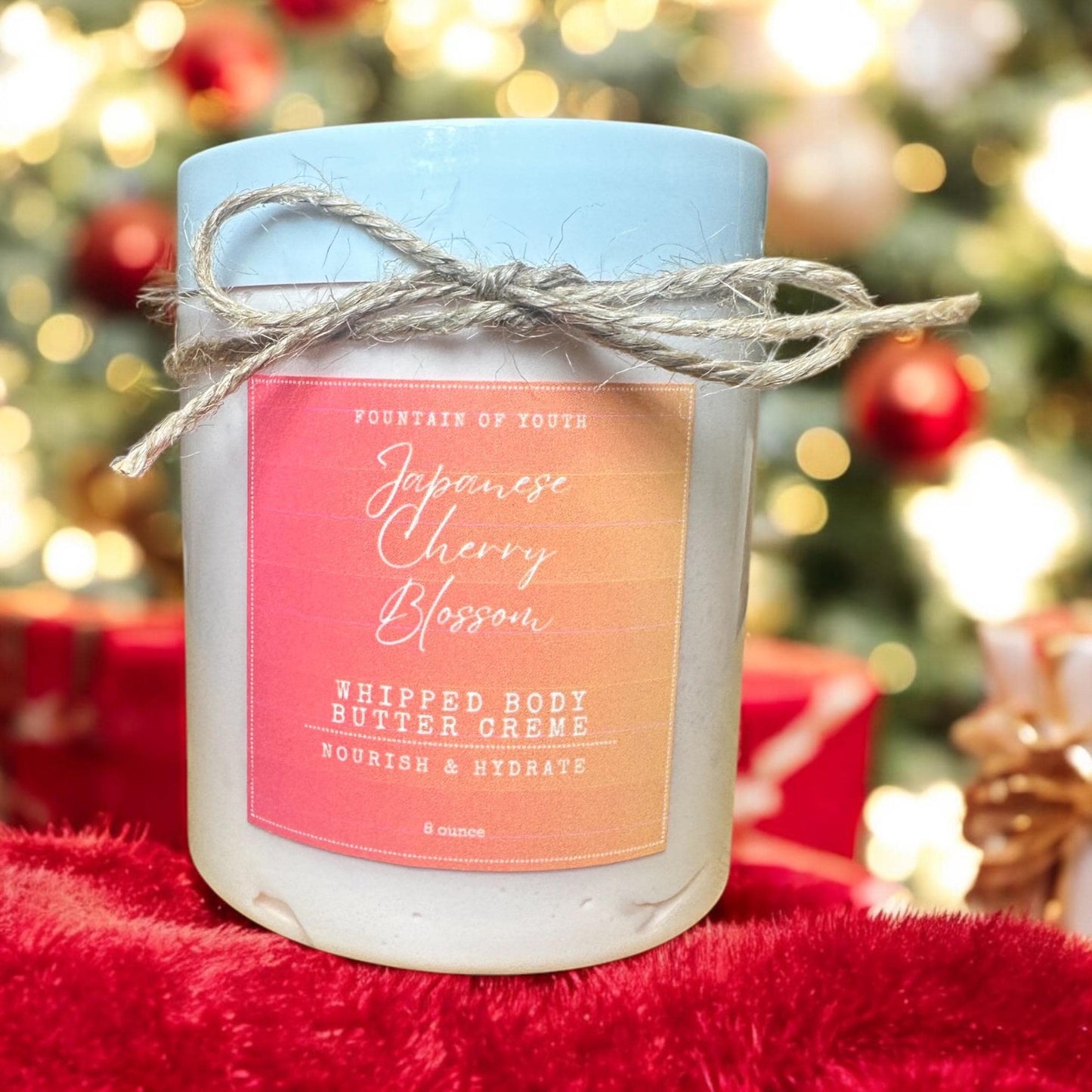 JAPANESE CHERRY BLOSSOM: Whipped Body Butter Crème.